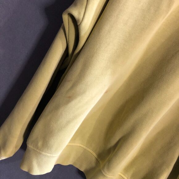 NO offers tommy bahama xl sweater yellow knit relax 1/4 zip pullover thick aa - Picture 7 of 13